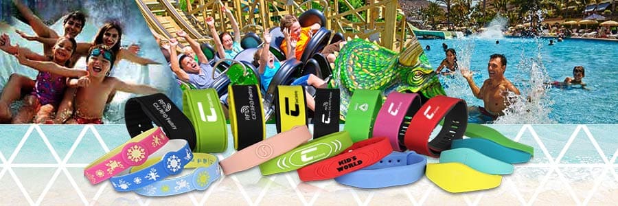 RFID amusement park bracelets brings VIP experience for your