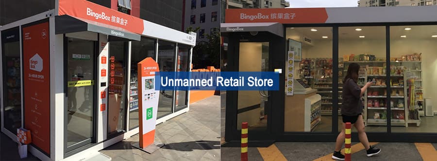 RFID tag for unmanned retail store