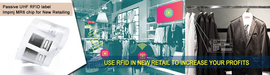 UHF RFID label for New Retailing