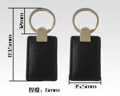 leather rfid key fobs