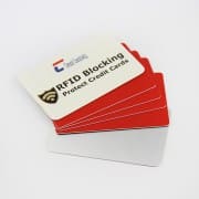 RFID blocking cards