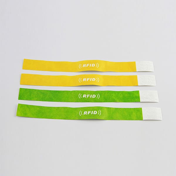 Disposable Tyvek RFID wristbands