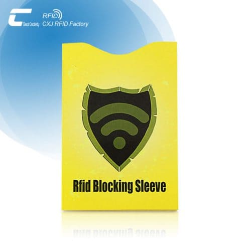 Custom Coated Paper RFID Blocking Passport Protector