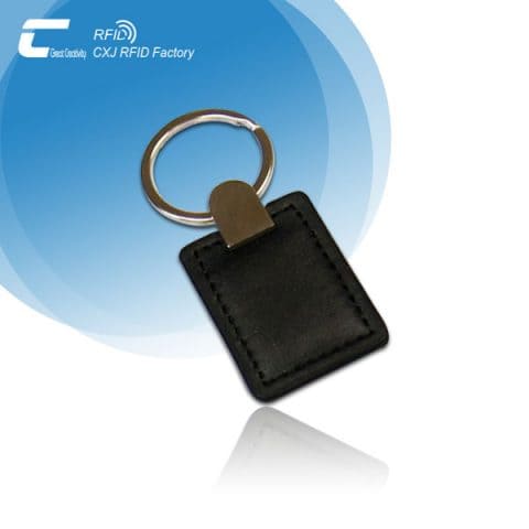 RFID leather key fob