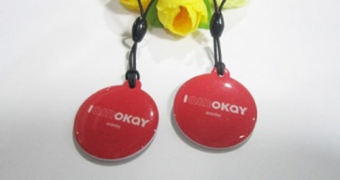 RFID epoxy keyfob tag