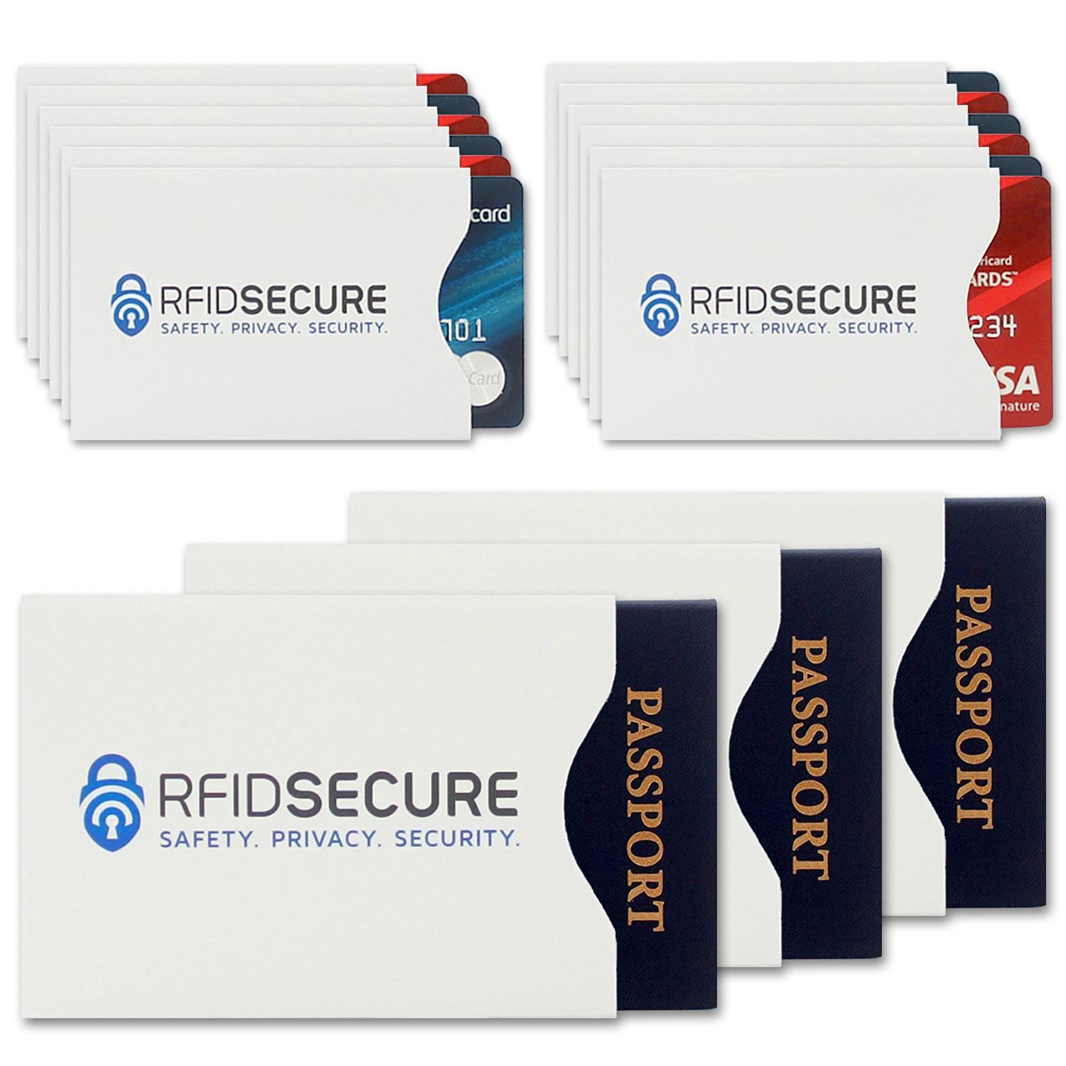 Cards Protection Blocking Sleeve Card Holder RFID Blocker Protect