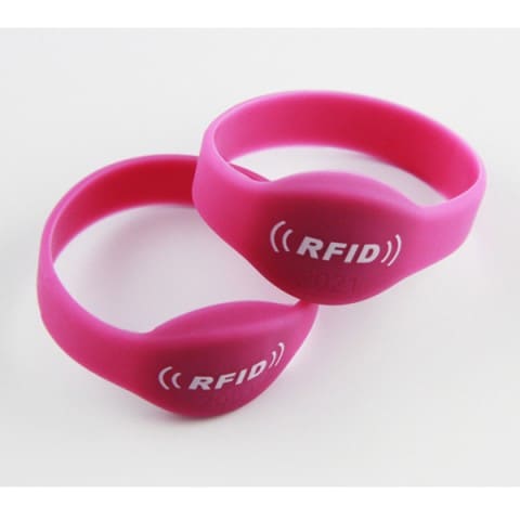 TK4100 rfid silicone wristband