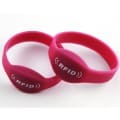 TK4100 rfid silicone wristband