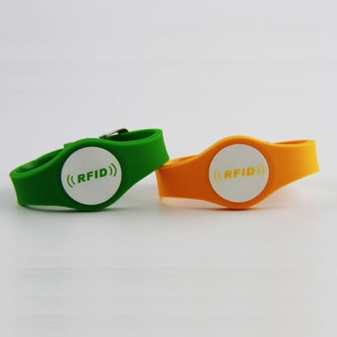 flexible rfid silicone wristband
