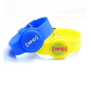 rfid silicone bracelet wristband watch
