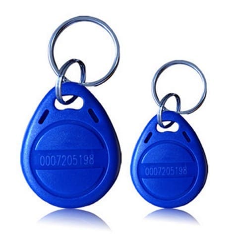 Hotel key fob tags