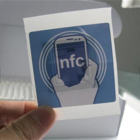 Hot sales custom printable ntag215 nfc tags rewritable