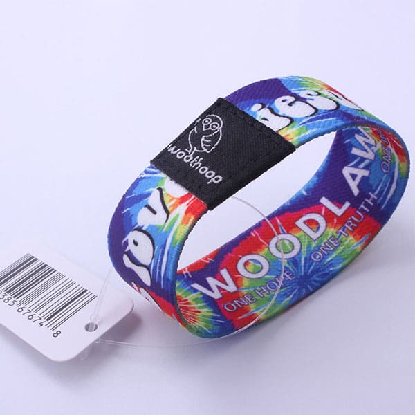 Stretch Woven RFID Wristband