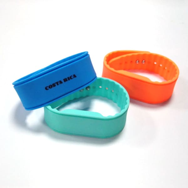 security access nfc silicone wristband