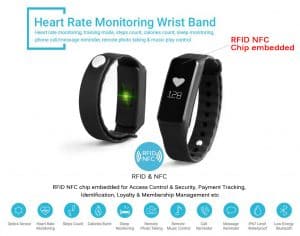 heart rate rfid wristbands