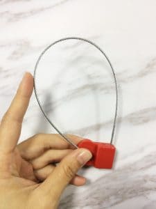 NFC cable tie tag