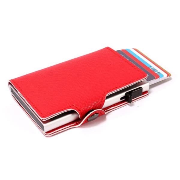 Aluminum Slim Wallet RFID Blocking