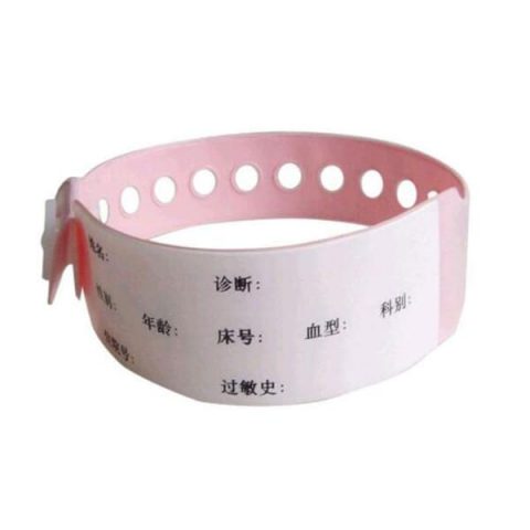 pink disposable rfid wristbands