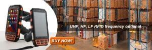UHF Handheld RFID Reader for Logistics Tracking