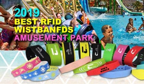 RFID amusement park bracelets