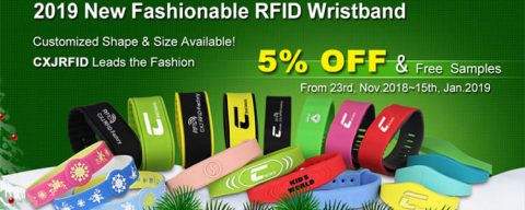 2019 Christmas promotion wristbands