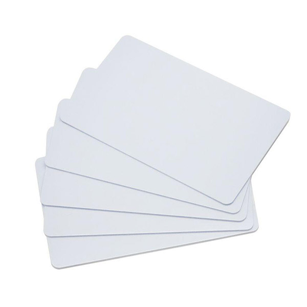 Blank white passive 13.56 MHz RFID card with MIFARE chip