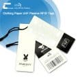 Custom Apparel UHF Passive RFID Tags Hang Tag for garment management