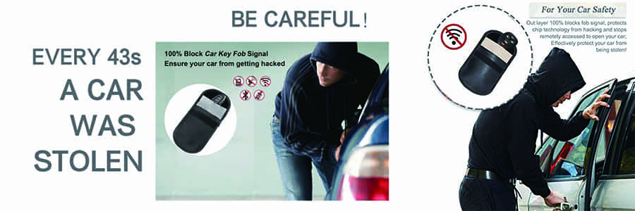 Be careful when you without RFID car key blocker bag