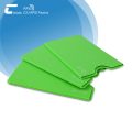 Green PVC RFID credit card protective sleeves