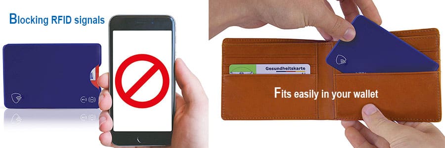 How to use credit card protective sleeves