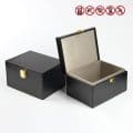 PU Leather RFID Scan Blocker Box