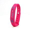 Pink RFID Silicone wristband CXJ-RSW052