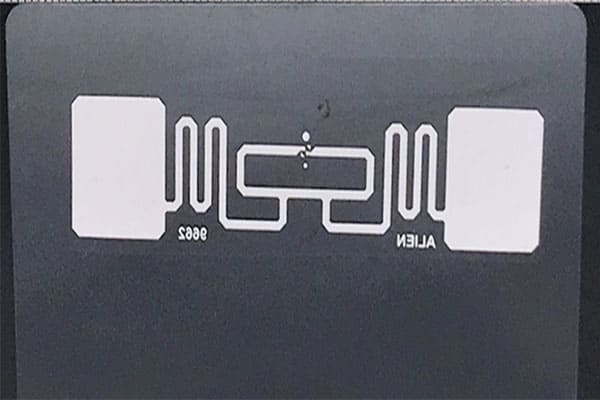 RFID UHF aluminum antenna card