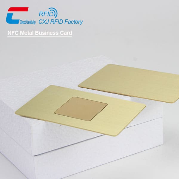 Custom Metal Card – NFC Karte aus hochwertigem Metall