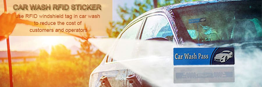 Car-Wash-RFID-Sticker