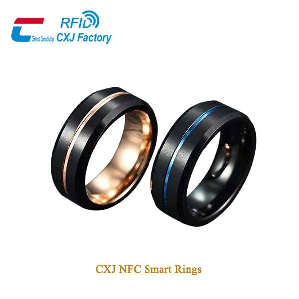 Multi-Functional NFC Smart Rings Ceramic NFC Ring - CXJRFIDFactory