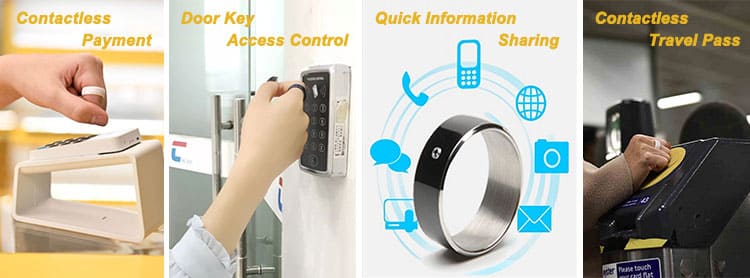 CXJ NFC Smart Rings Applications