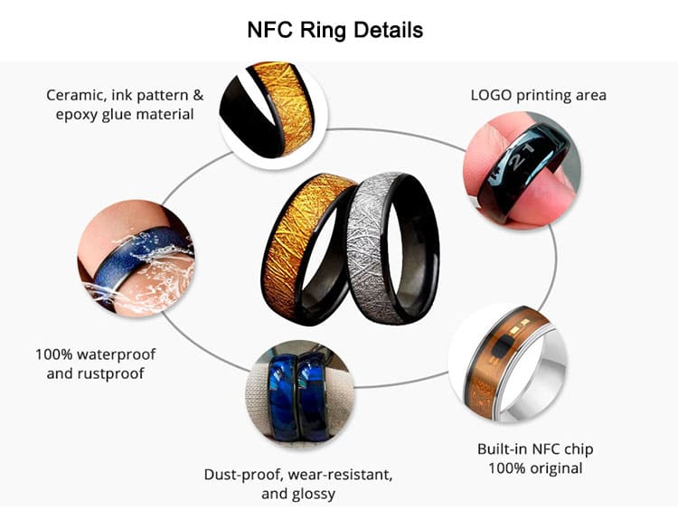 CXJ Smart Finger Ring Details