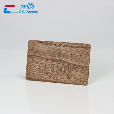 Walnut Wood NFC Chip Card