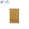 Wooden NFC QR Code Stand-1