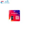 CXJ Acrylic QR Code NFC Tag Table Sticker -4