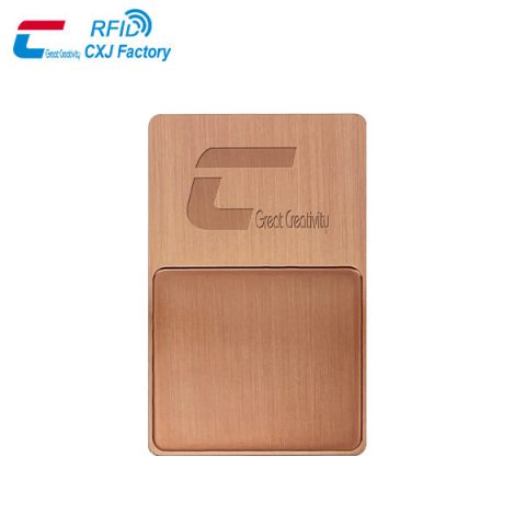 Metal NFC And QR Code Card